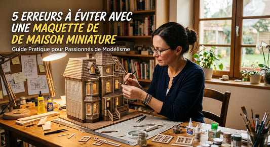 5 erreurs à éviter avec une maquette de maison miniature